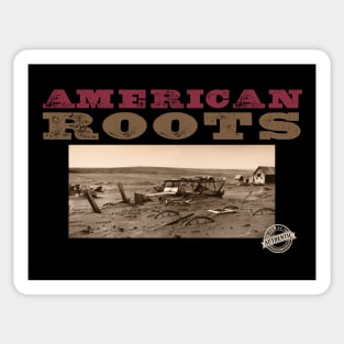 American Roots Sticker